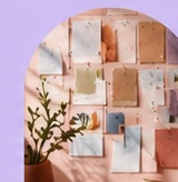 Creative moodboard representing campaigns and consulting